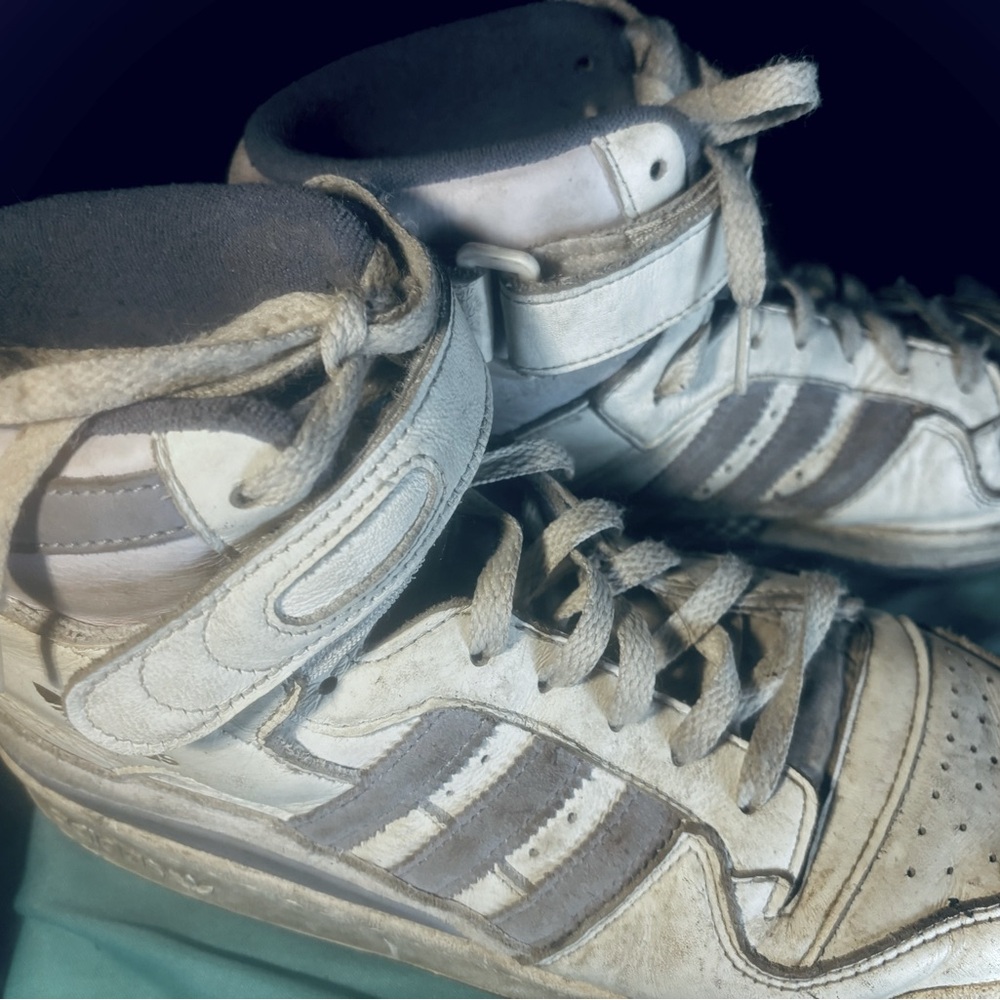 Adidas M91/2 high top sneakers
